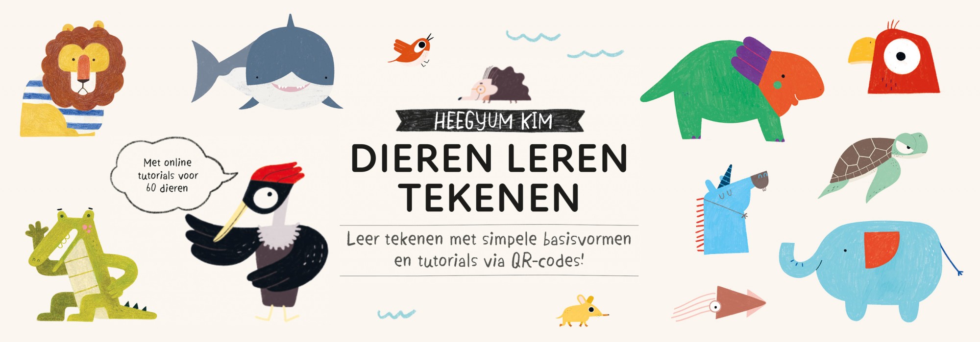 Dieren leren tekenen